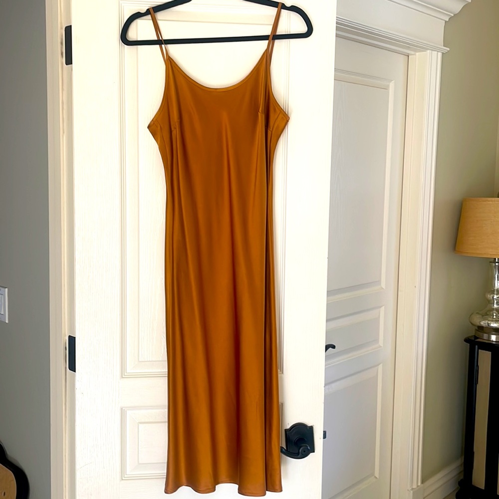 Silk slip dress